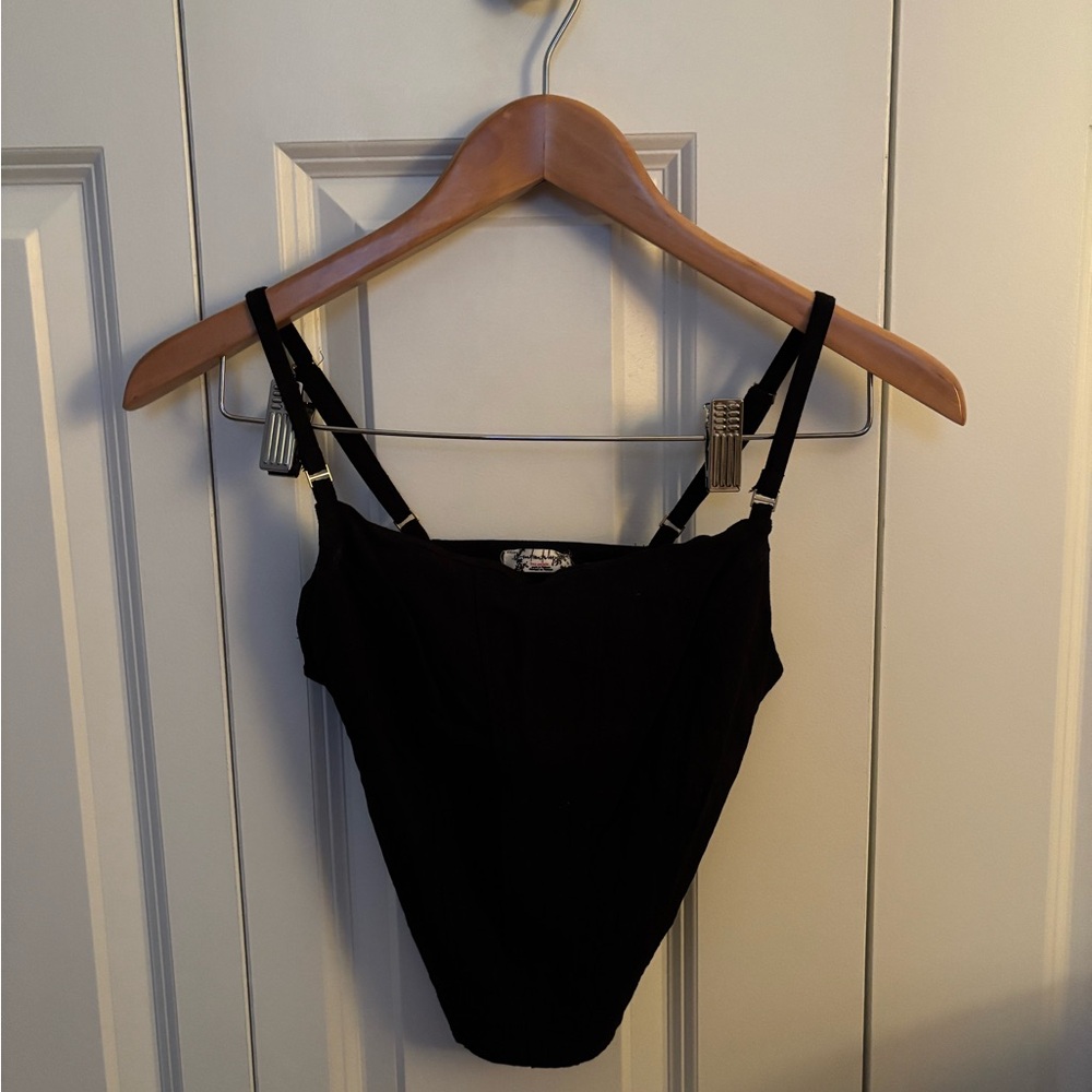 Free People Corset Tank Top